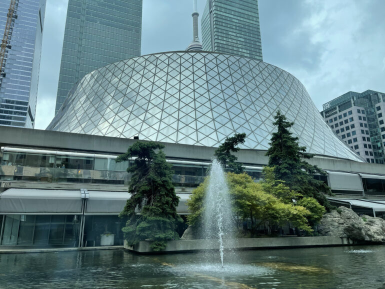 Roy Thomson Hall, where the performance of the composers new work is scheduled, on June 16, 2023.