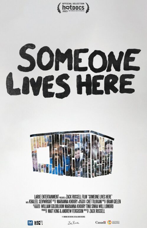 Someone Lives Here official poster.