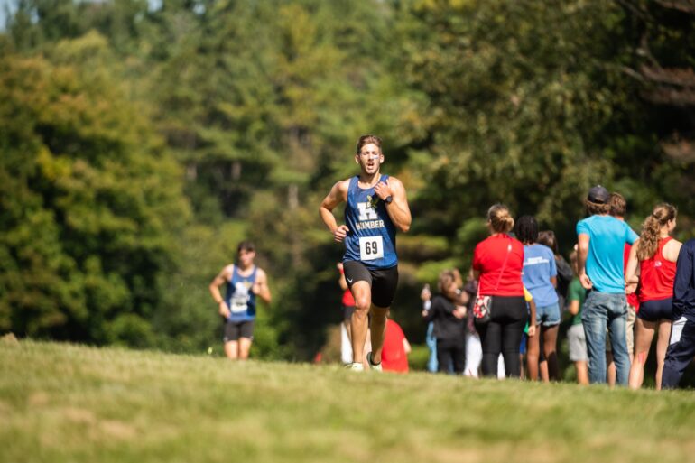 Liam Bauman balances the thin line between sport-related pain and passion in collegiate cross country