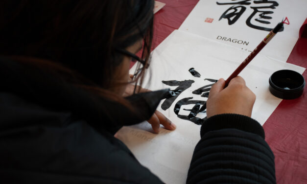 Humber Lakeshore welcomes Lunar New Year with Bau Cua Tom Ca, calligraphy