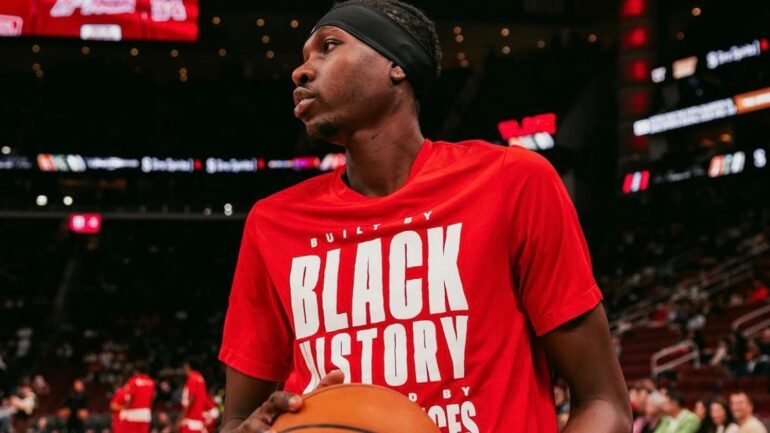 Chris Boucher was the only Canadian in the Raptors before Barrett and Olynyk's arrival