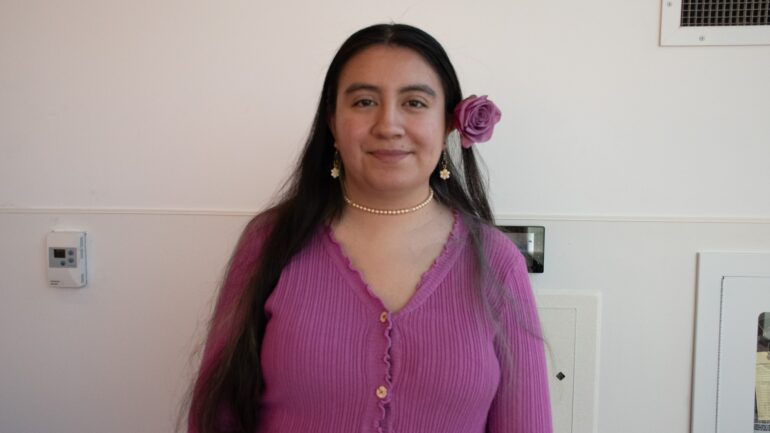 Daniela Gonzalez Vega, a Senior Peer Mentor at Humber.