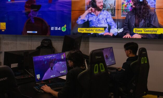 Student-designed video game demoed by esports team