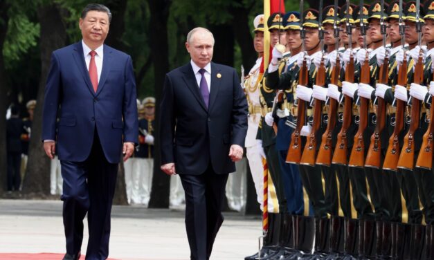 Putin travels to Beijing for first state visit after inauguration
